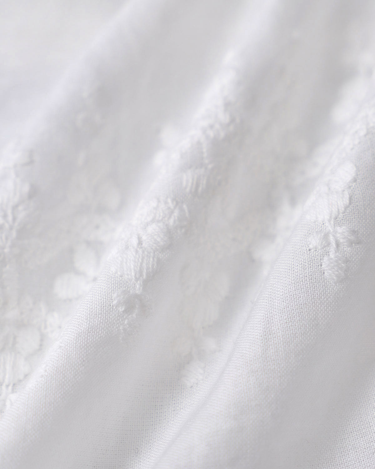 White Textured Cap Sleeve Blouse